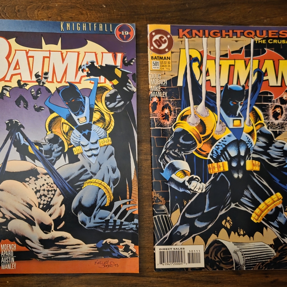 Batman Comic Book Set - Black and Blue